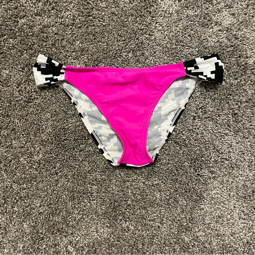 Joe Boxer Pink and B&W Bikini Bottom